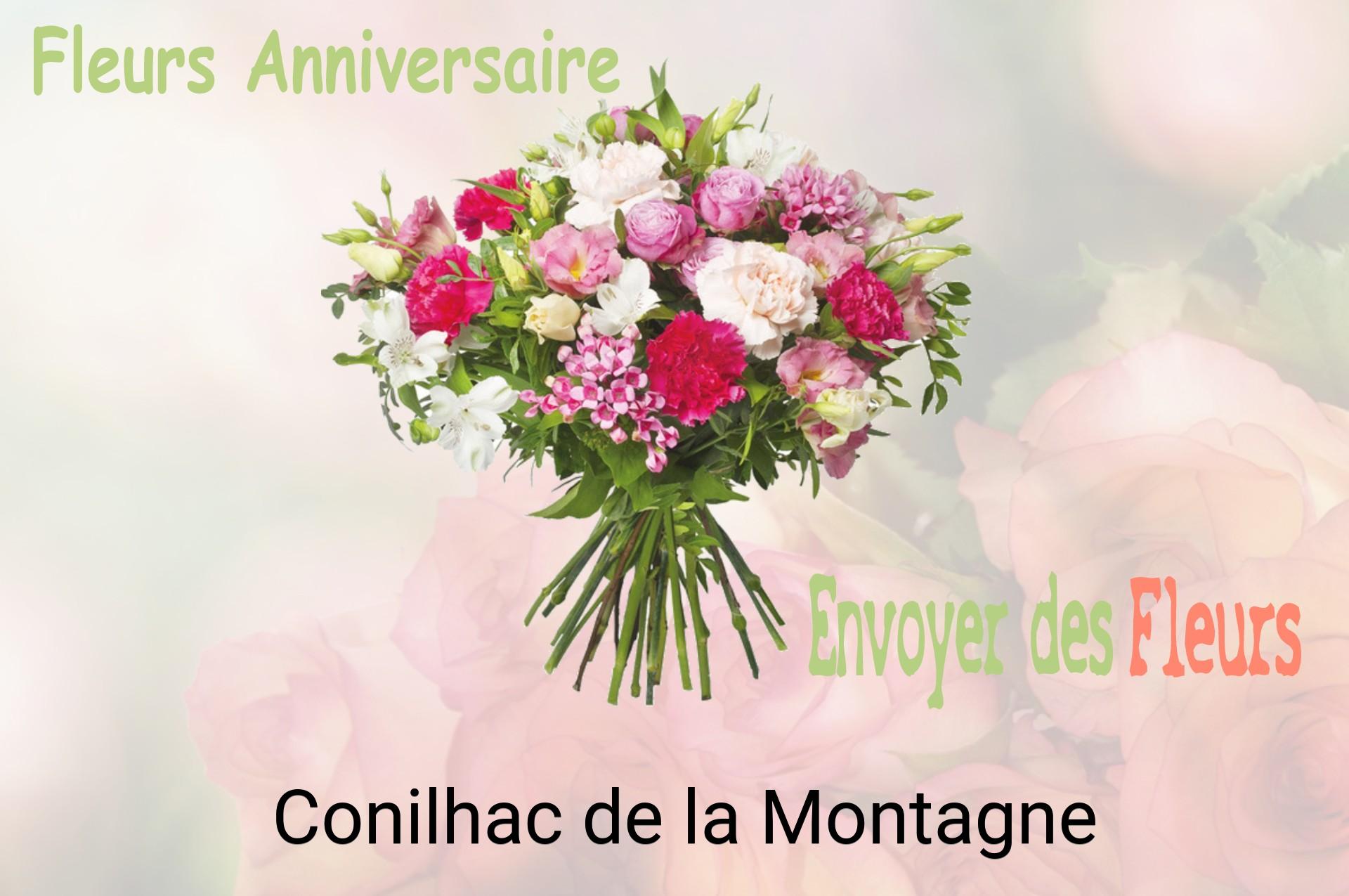 Bouquet de fleurs d’anniversaire livré à Conilhac-de-la-Montagne