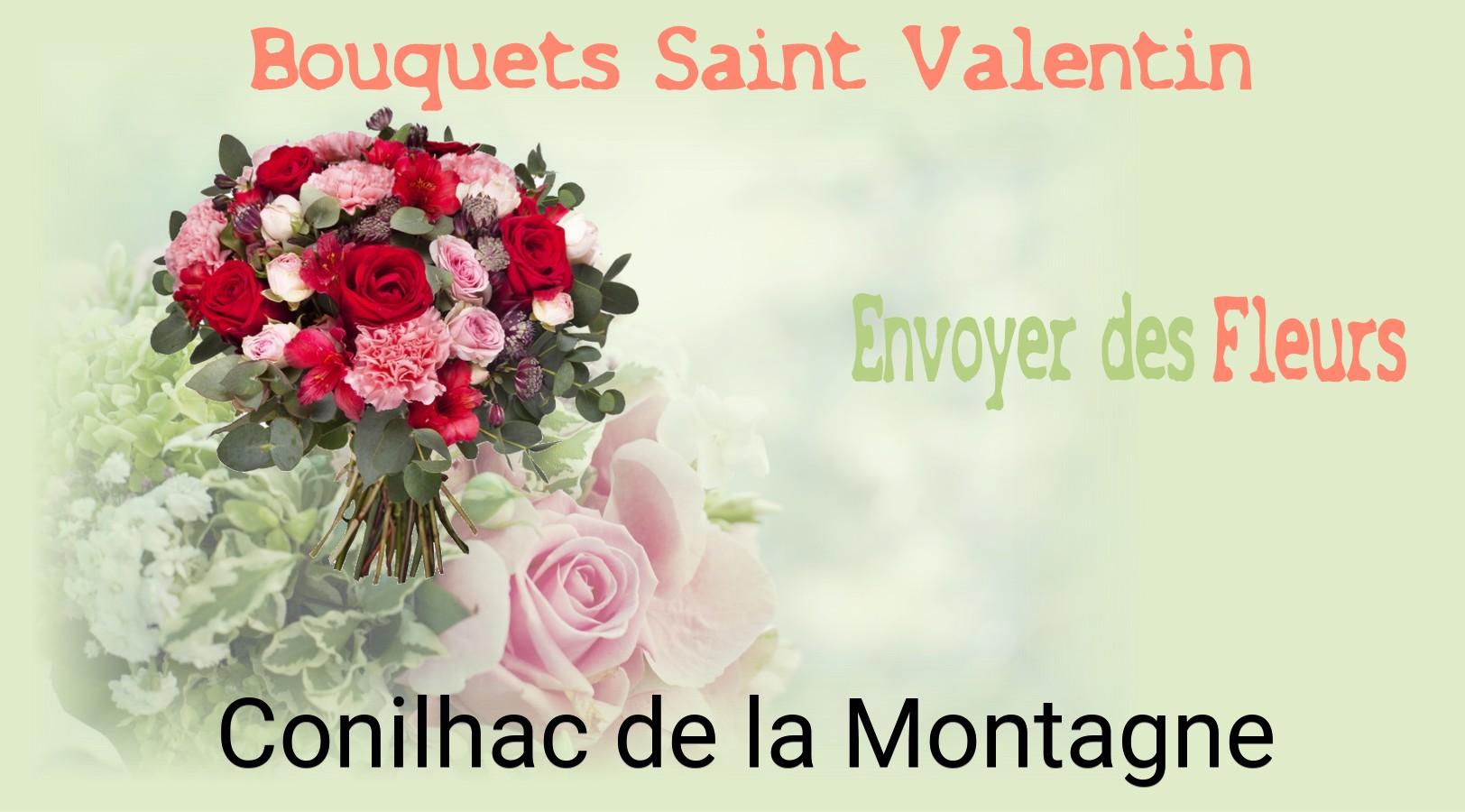 Roses de Saint-Valentin livrées à Conilhac-de-la-Montagne